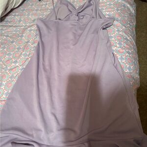 SHEIN Lavender Mini Dress